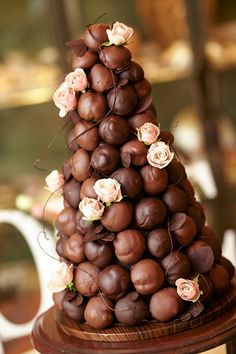 croquembouche boda chocolate